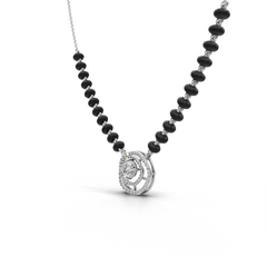 Elegant Diamond Mangalsutra: Modern Twist on Traditional Design