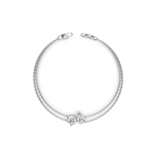 Elegant diamond bracelet