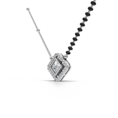 Exquisite Diamond Mangalsutra Pendant Necklace