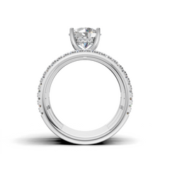 Exquisite Diamond Engagement Ring - SOLR-0556