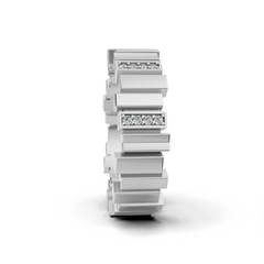 Diamond Geometric Ring - EBGR-0006A