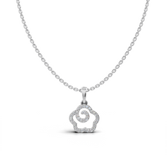 Rose pendant - LWPD-0334
