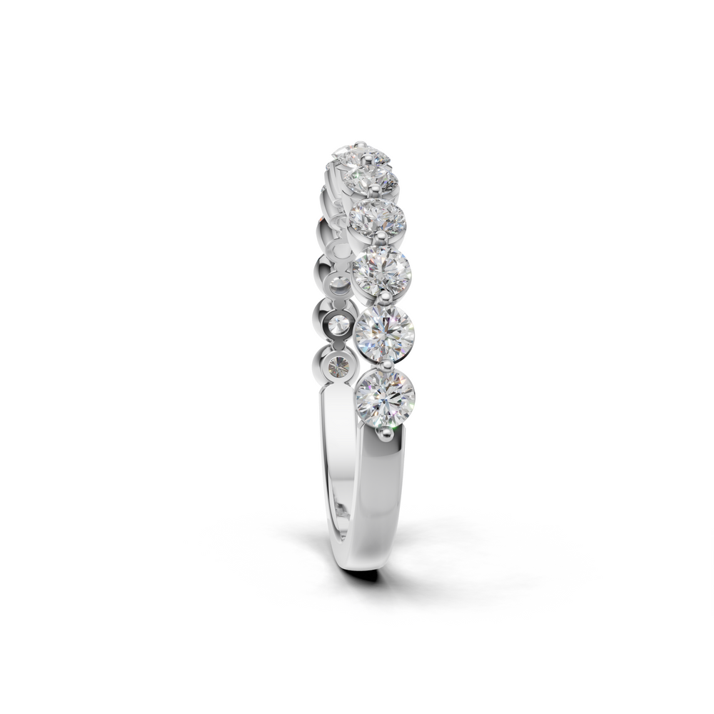 Dazzle with our exquisite diamond wedding band