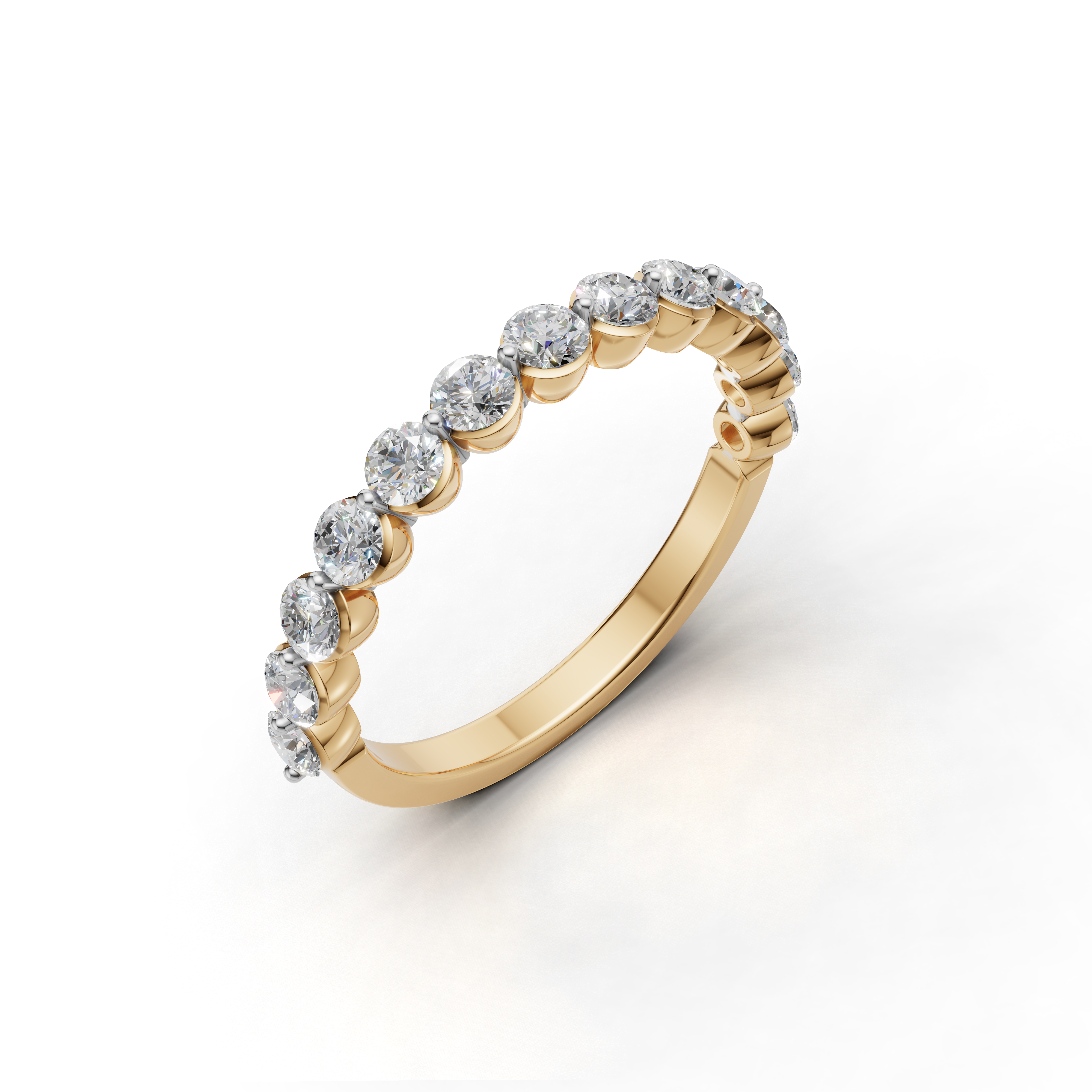 Dazzle with our exquisite diamond wedding band