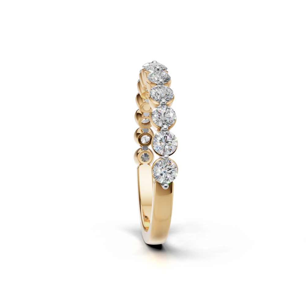 Dazzle with our exquisite diamond wedding band