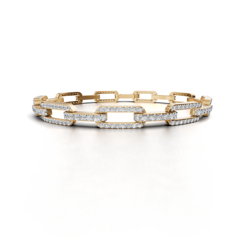 Dazzling Diamond Link Bracelet - Modern Luxury