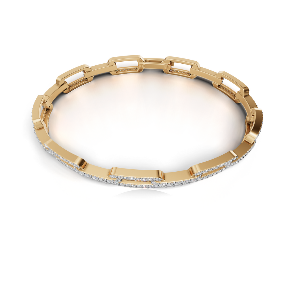 Dazzling Diamond Link Bracelet - Modern Luxury