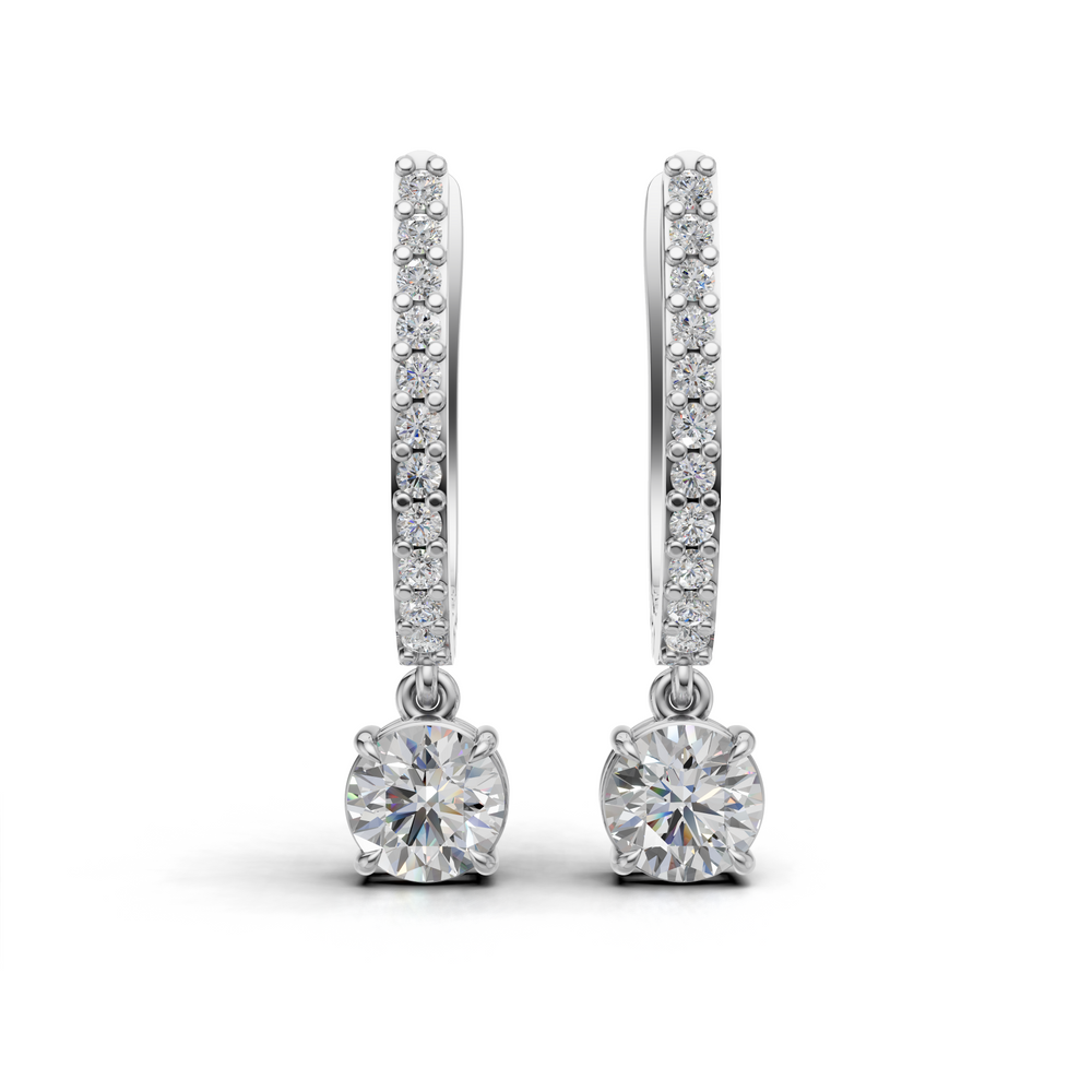 Diamond Cascade Earrings