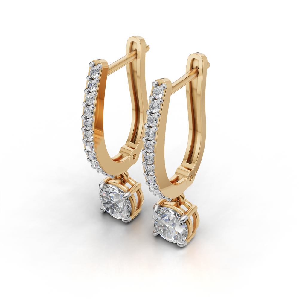 Diamond Cascade Earrings