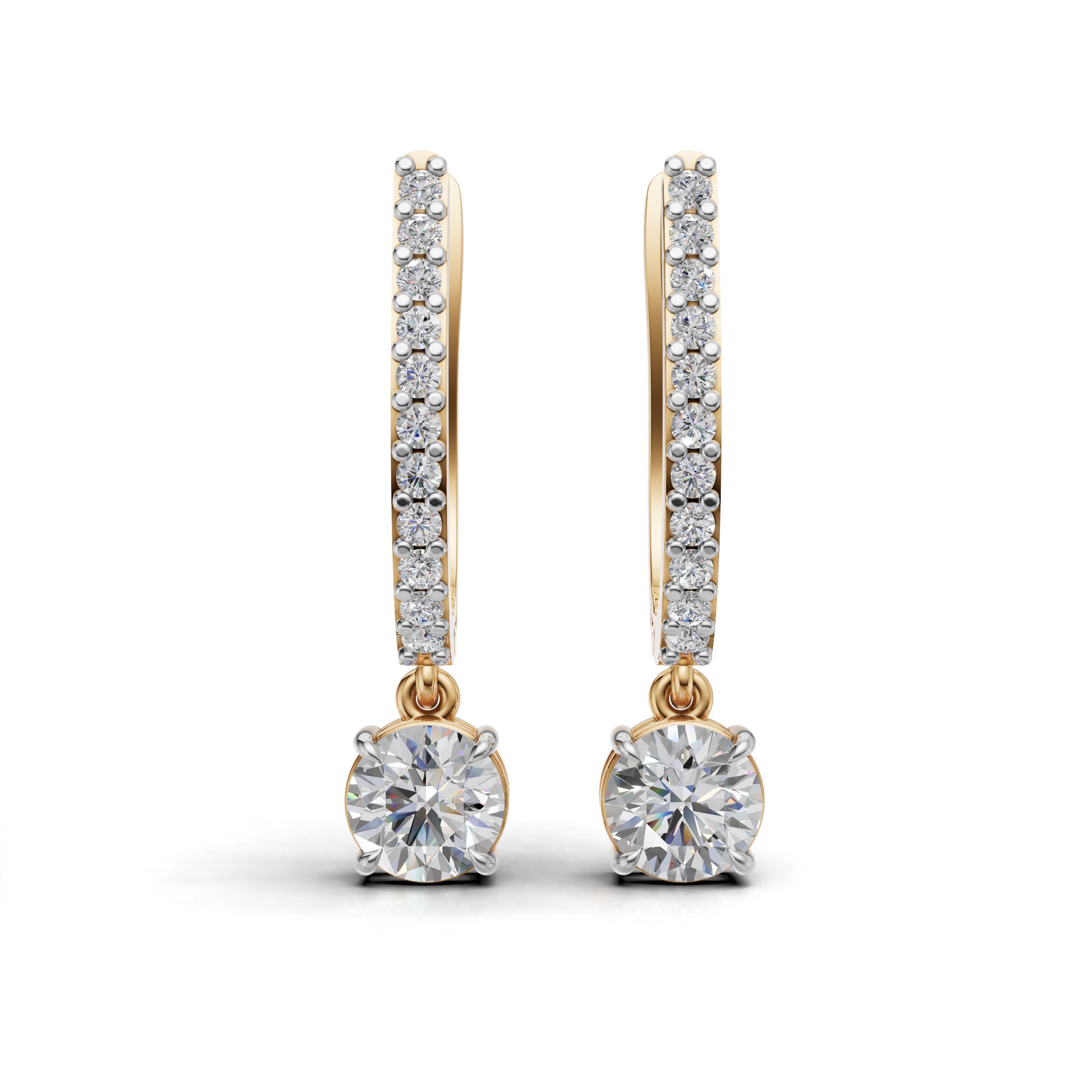 Diamond Cascade Earrings