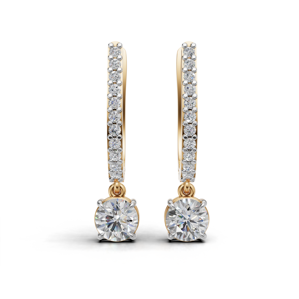 Diamond Cascade Earrings