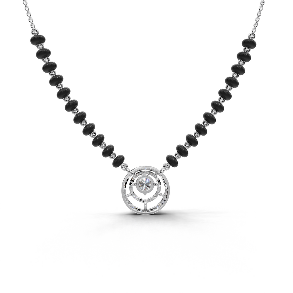 Elegant Diamond Mangalsutra: Modern Twist on Traditional Design