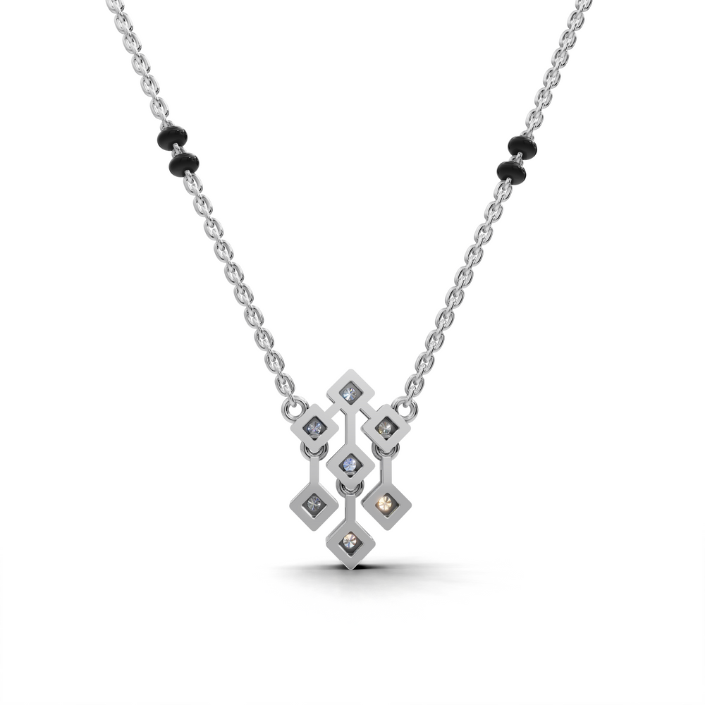 Modern and Stylish Mangalsutra pendant necklace
