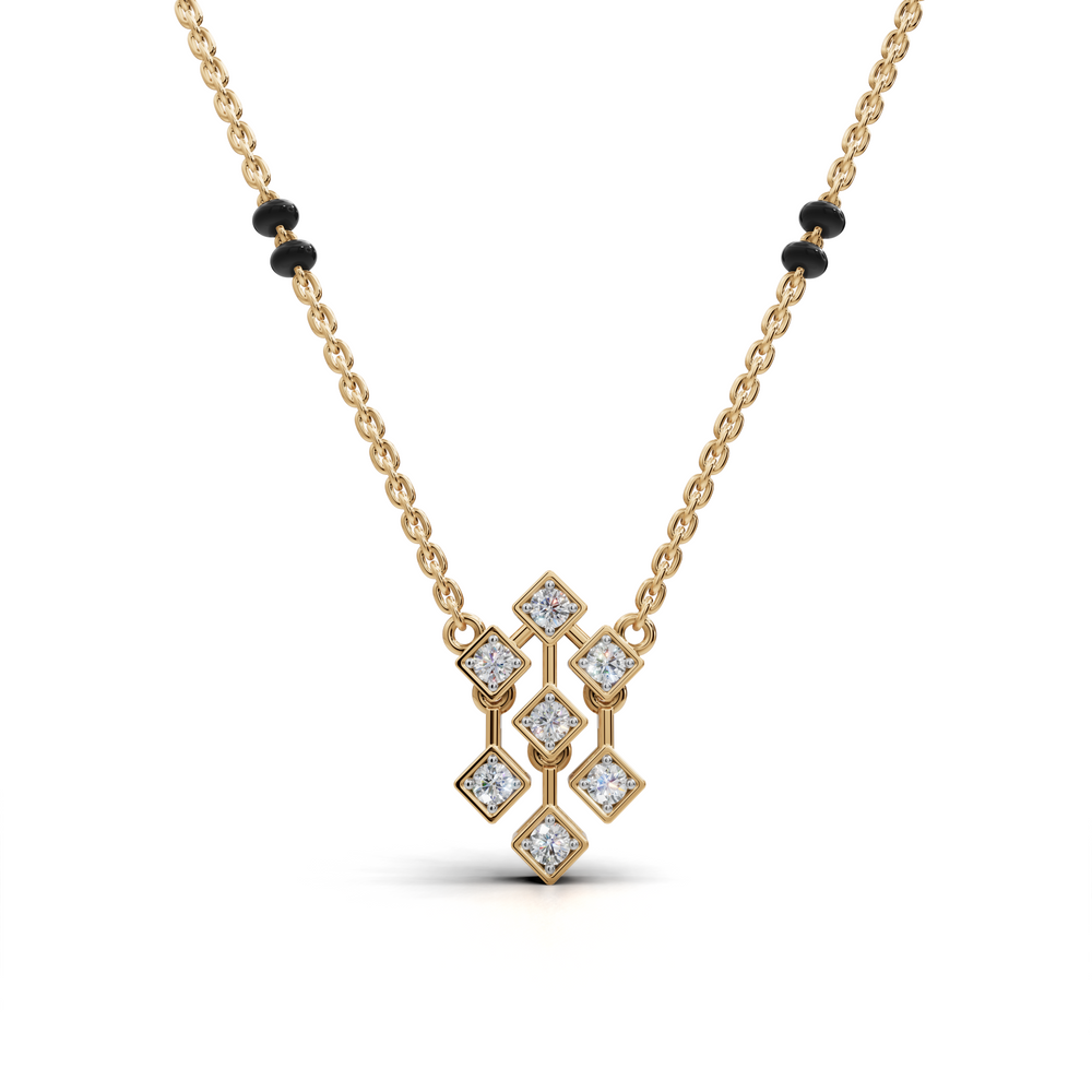 Modern and Stylish Mangalsutra pendant necklace