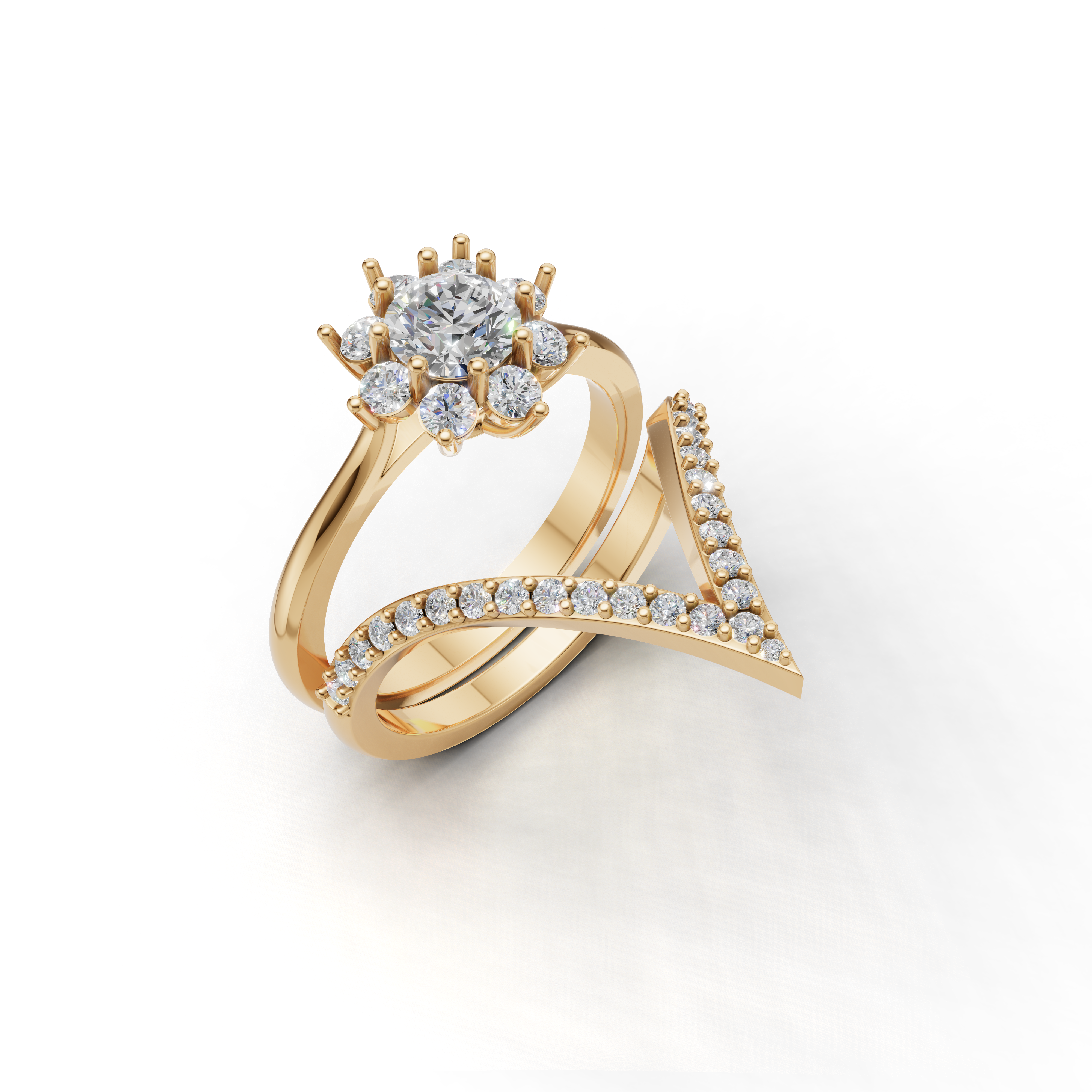 Stunning Bridal Ring - SOLR-0544