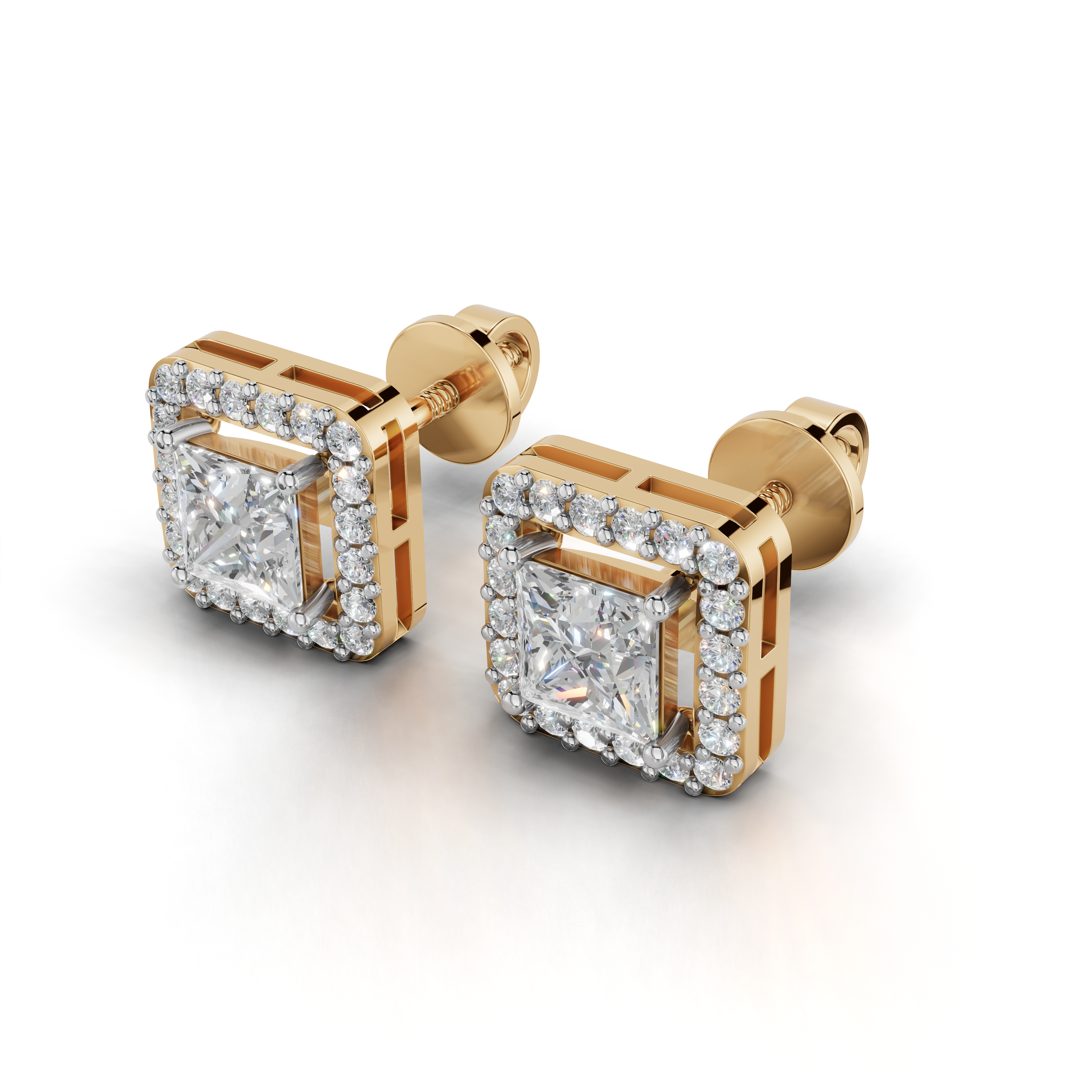Exquisitely designed Diamond Earrings - LWPD-0319-ER