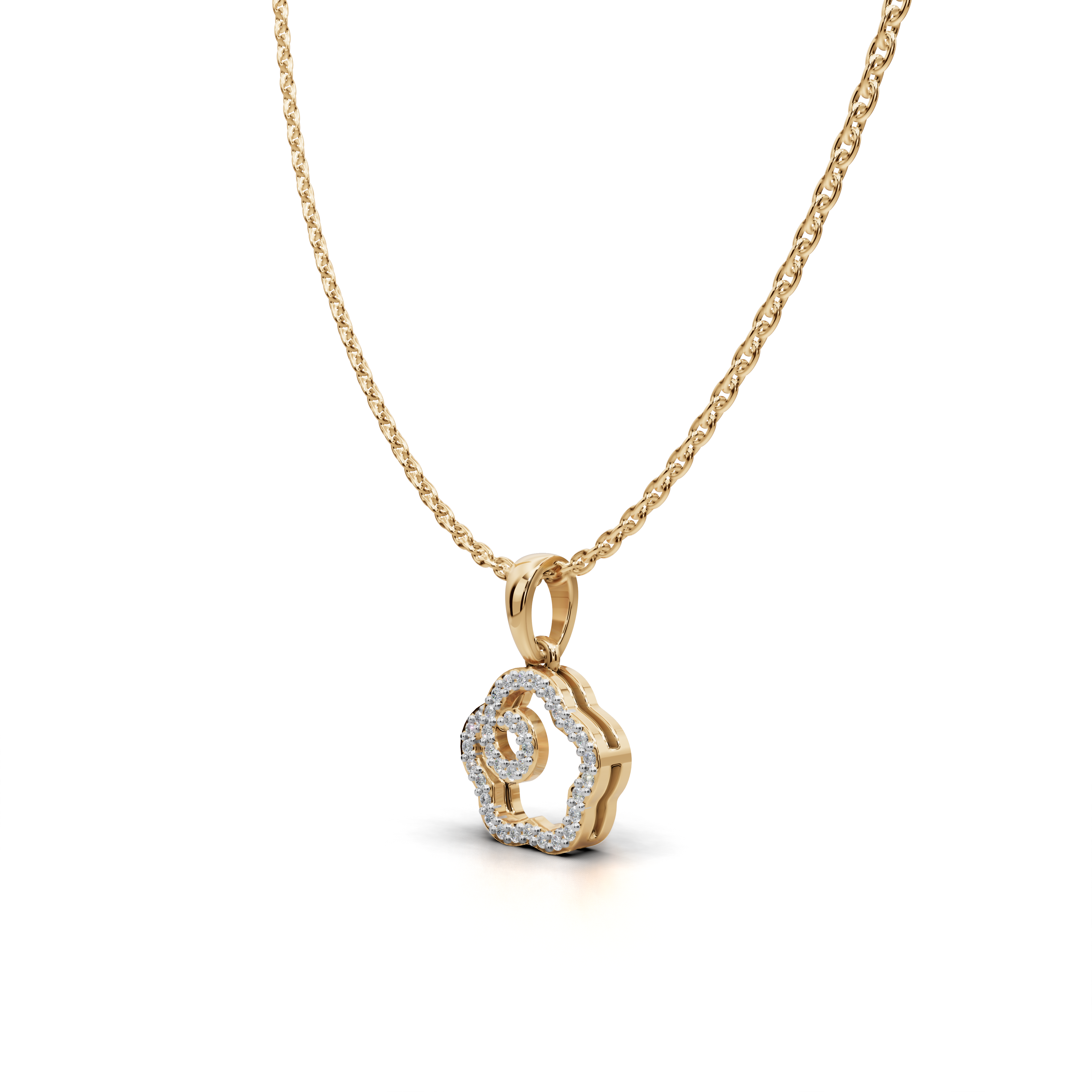 Rose pendant - LWPD-0334