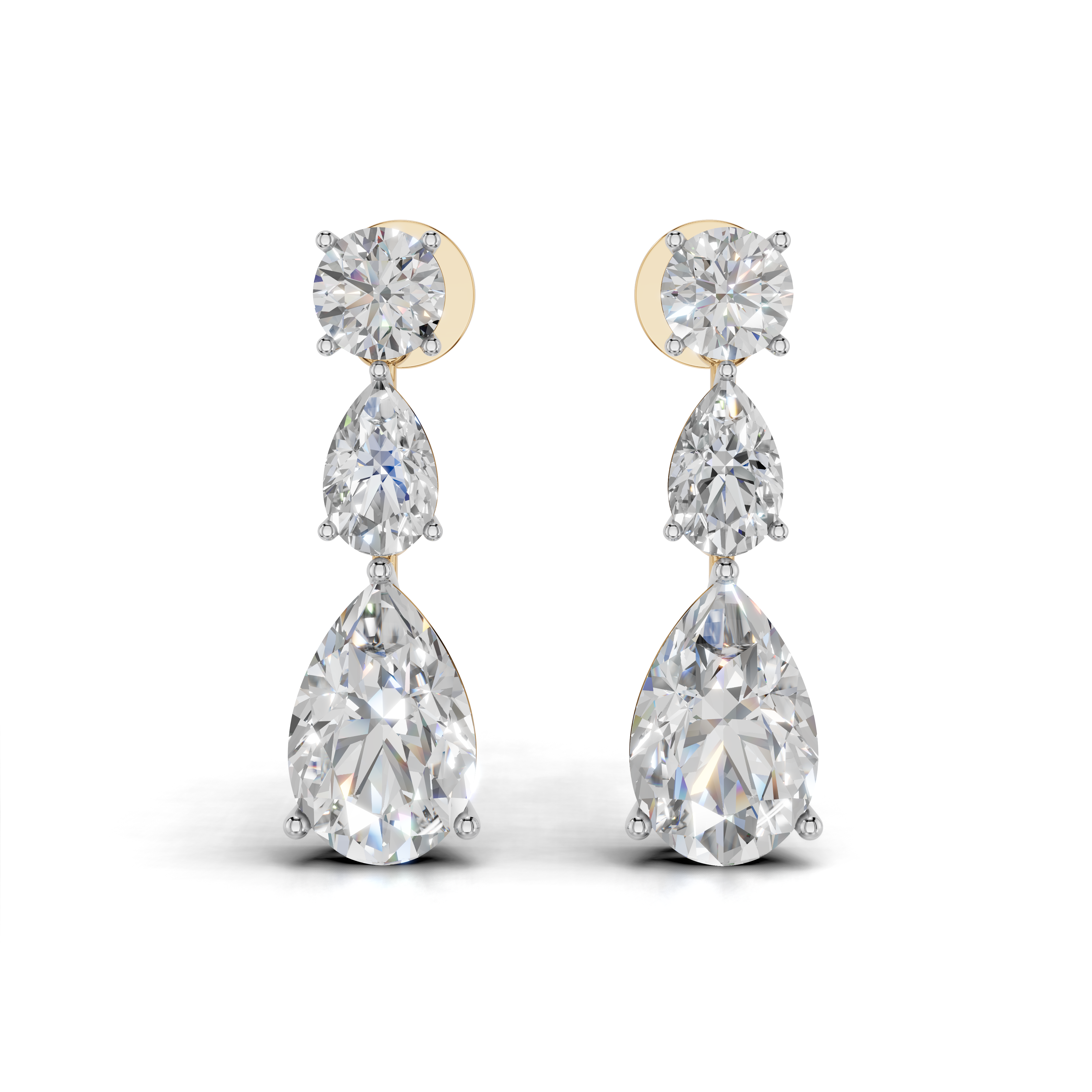 Teardrop Luxury Earrings - DGER-0144