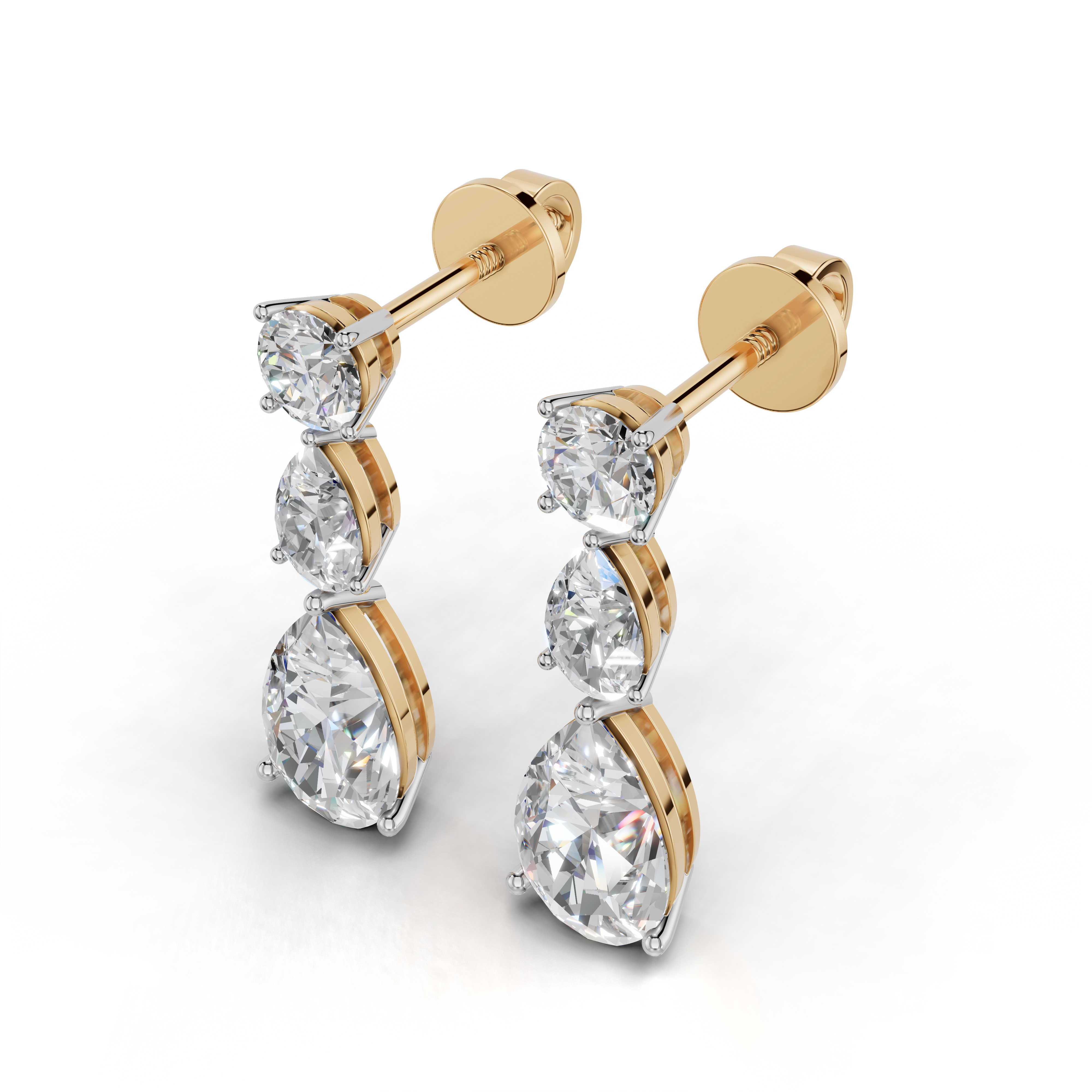 Teardrop Luxury Earrings - DGER-0144