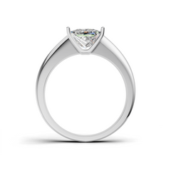 Princess-Cut LGD Centre Ring with Clean Angular Diamond Design – HWGR-0196