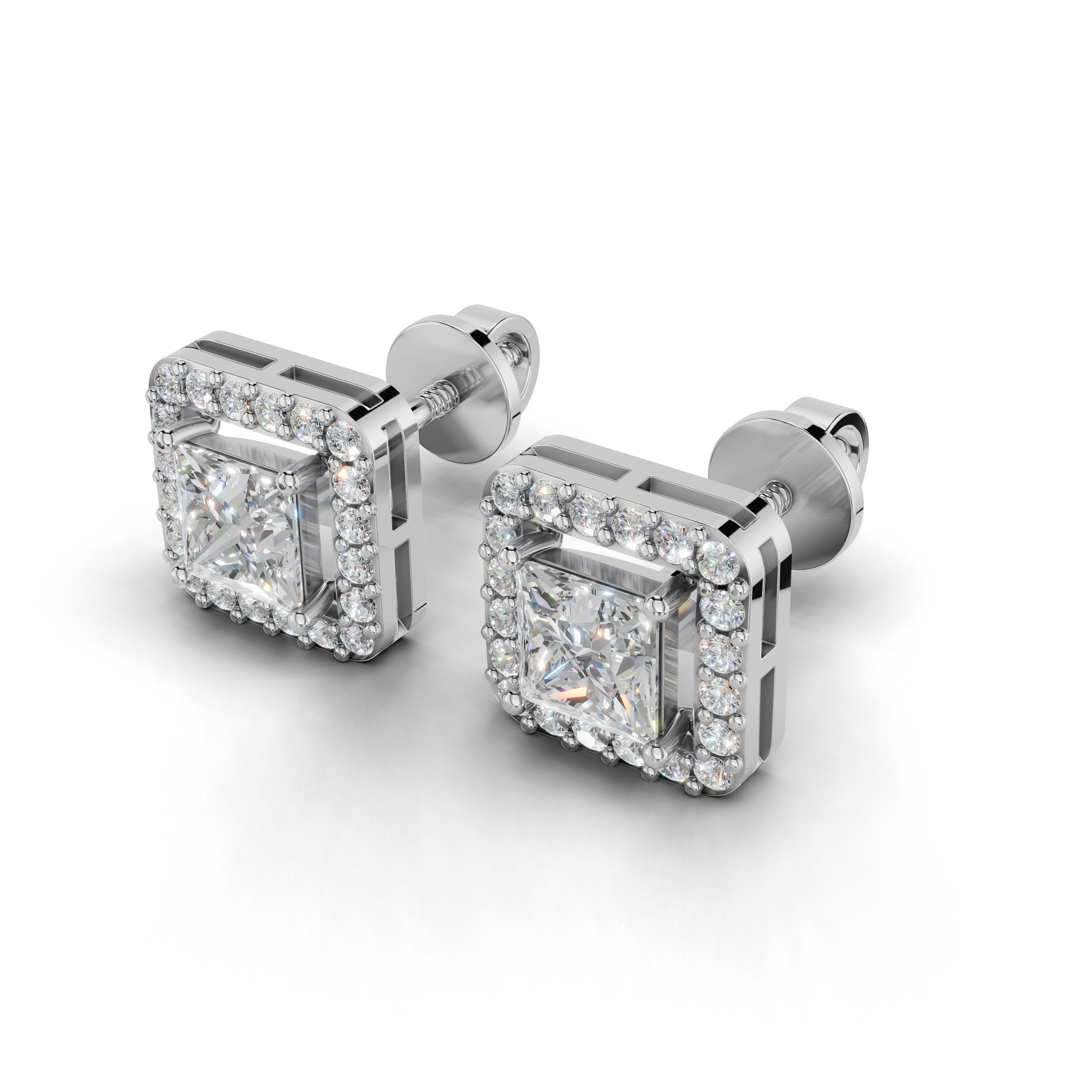Exquisitely designed Diamond Earrings - LWPD-0319-ER