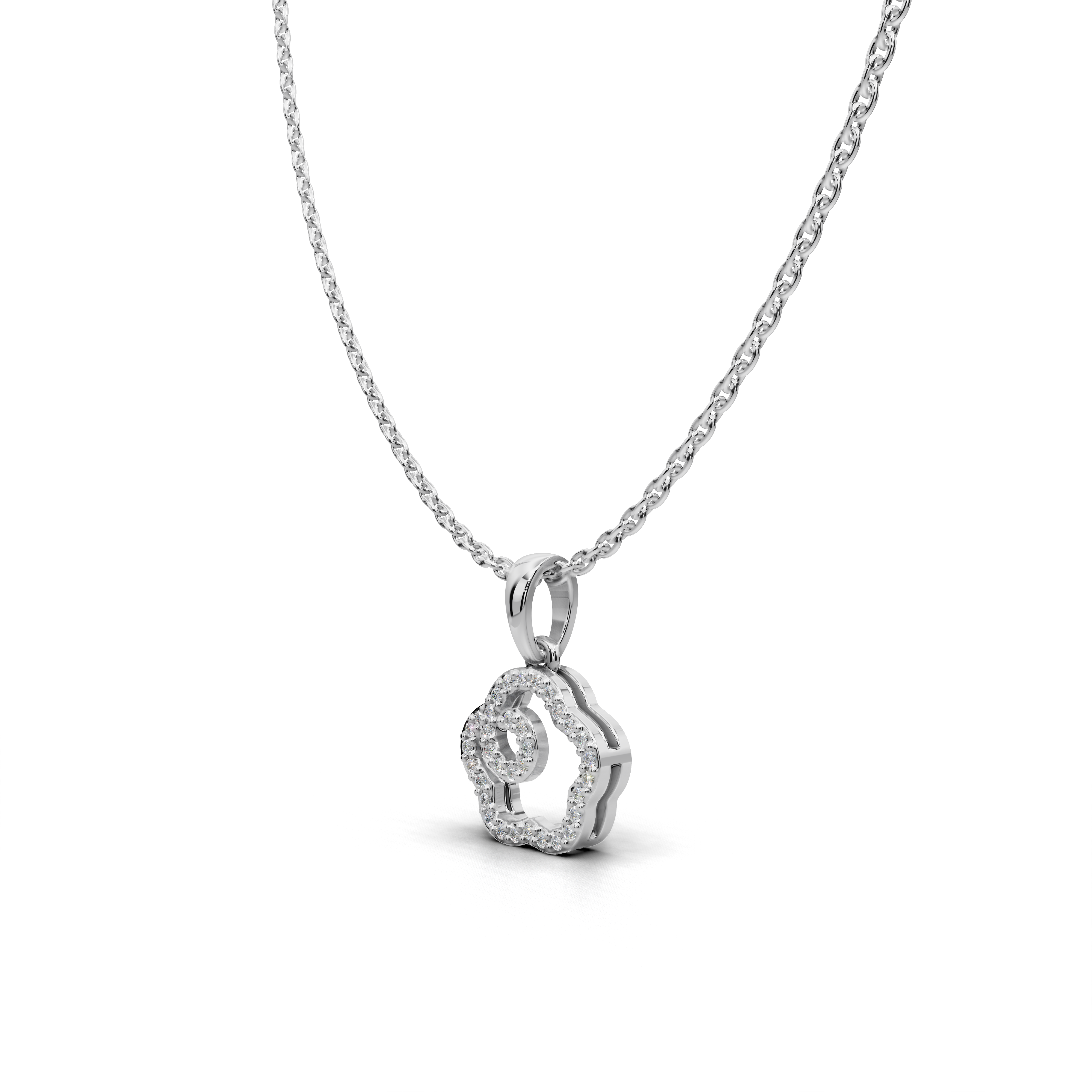 Rose pendant - LWPD-0334