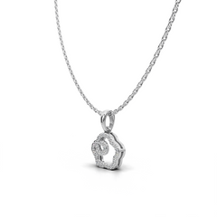 Rose pendant - LWPD-0334
