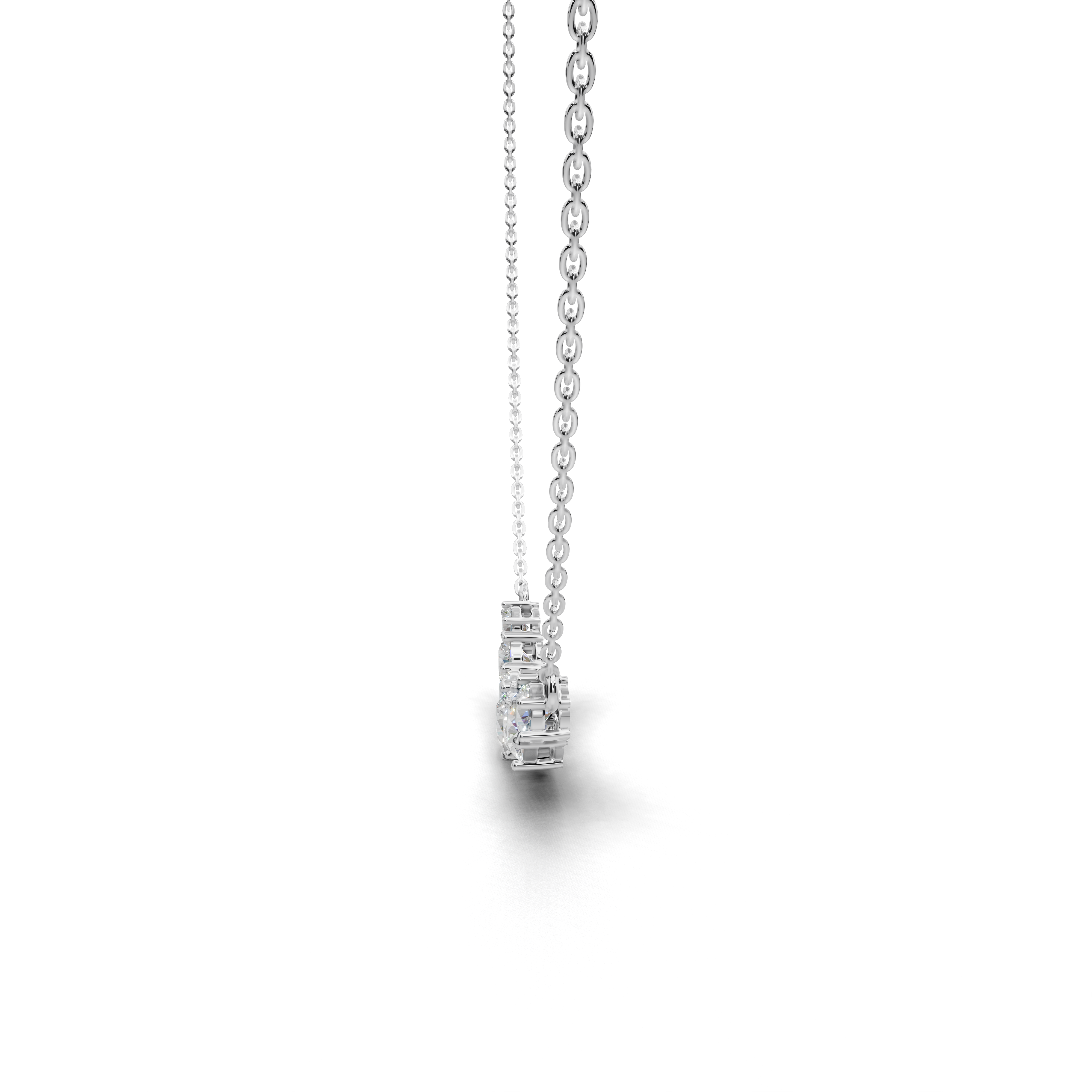 Delicate Diamond Necklace - TANM-0075