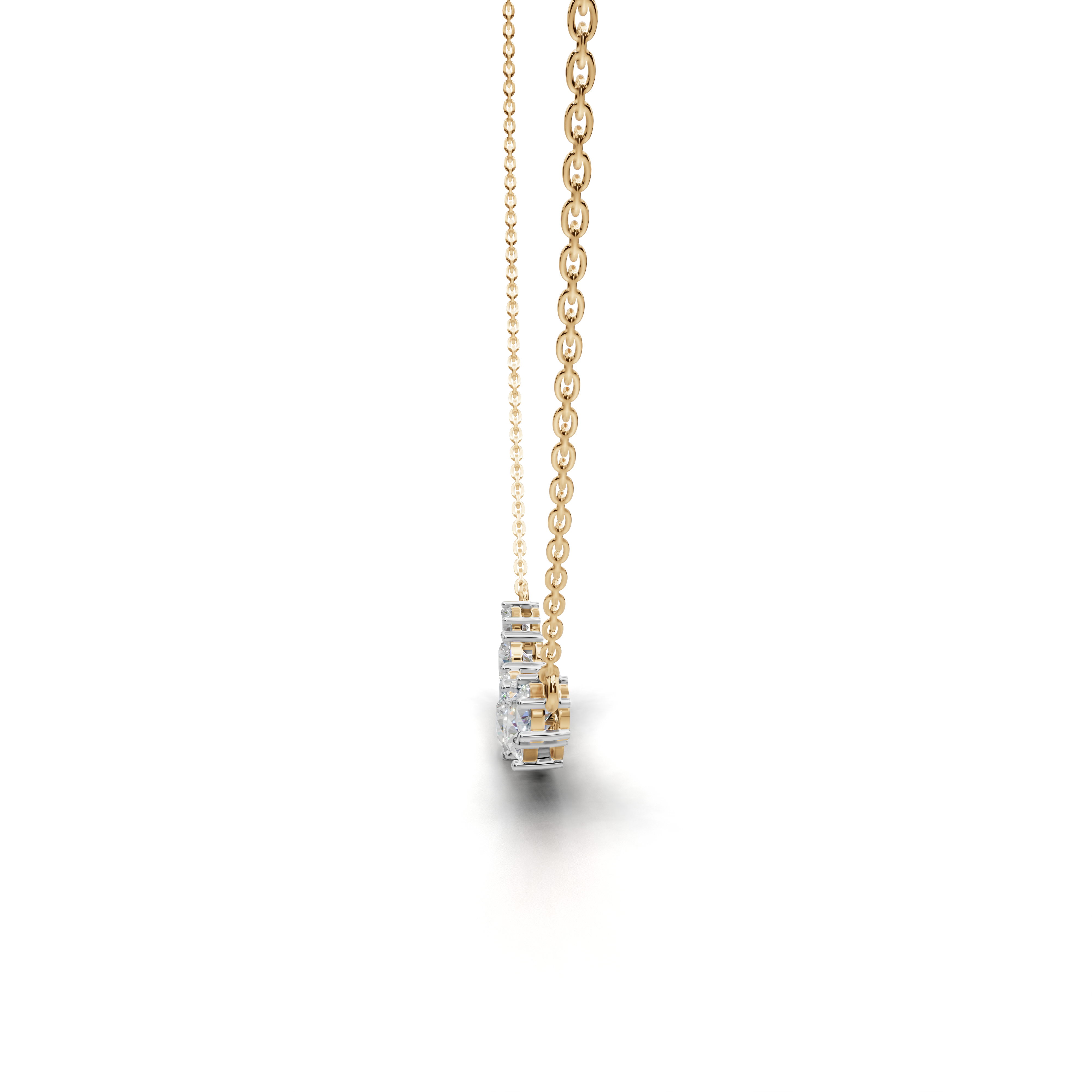 Delicate Diamond Necklace - TANM-0075