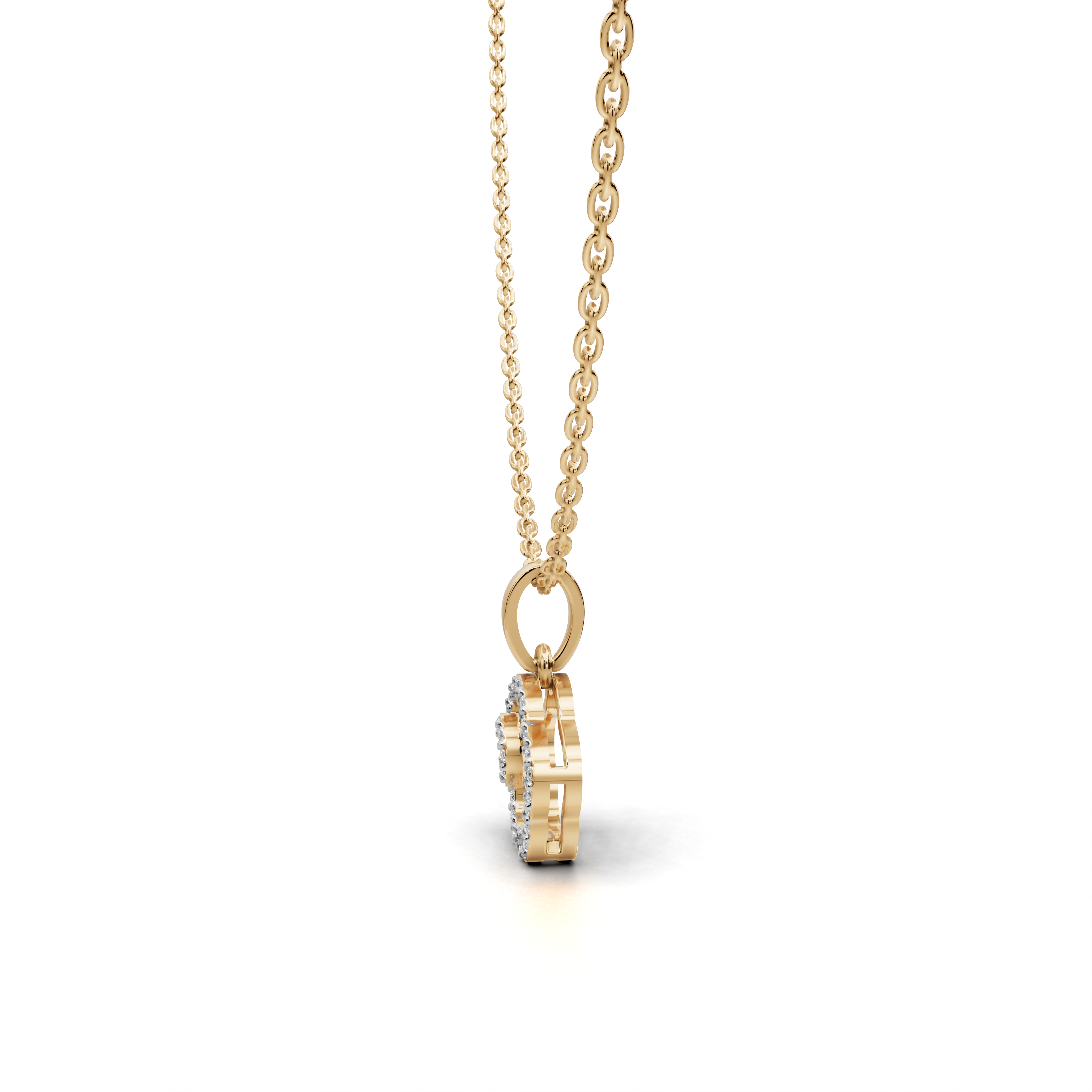 Rose pendant - LWPD-0334
