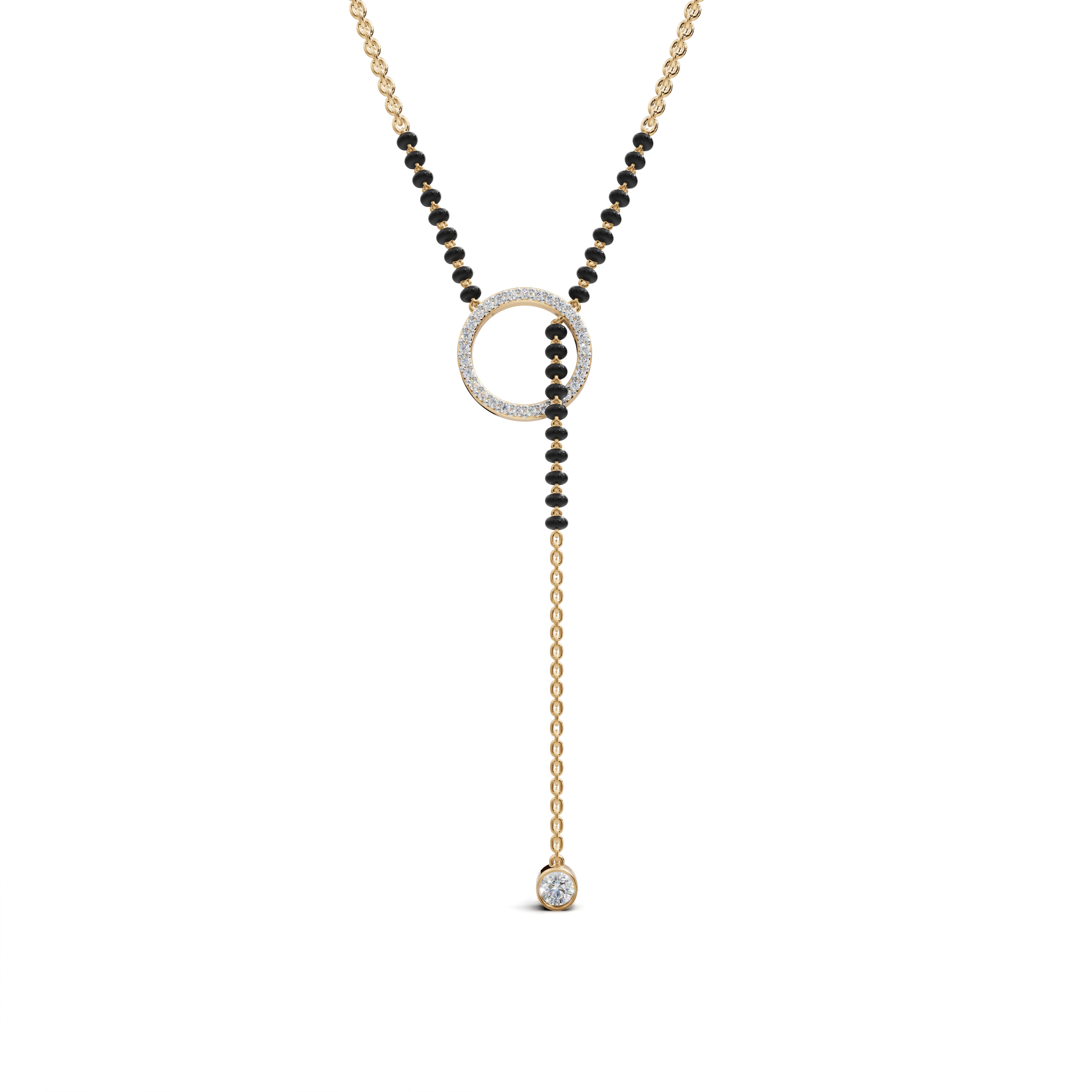 Diamond Mangalsutra Necklace