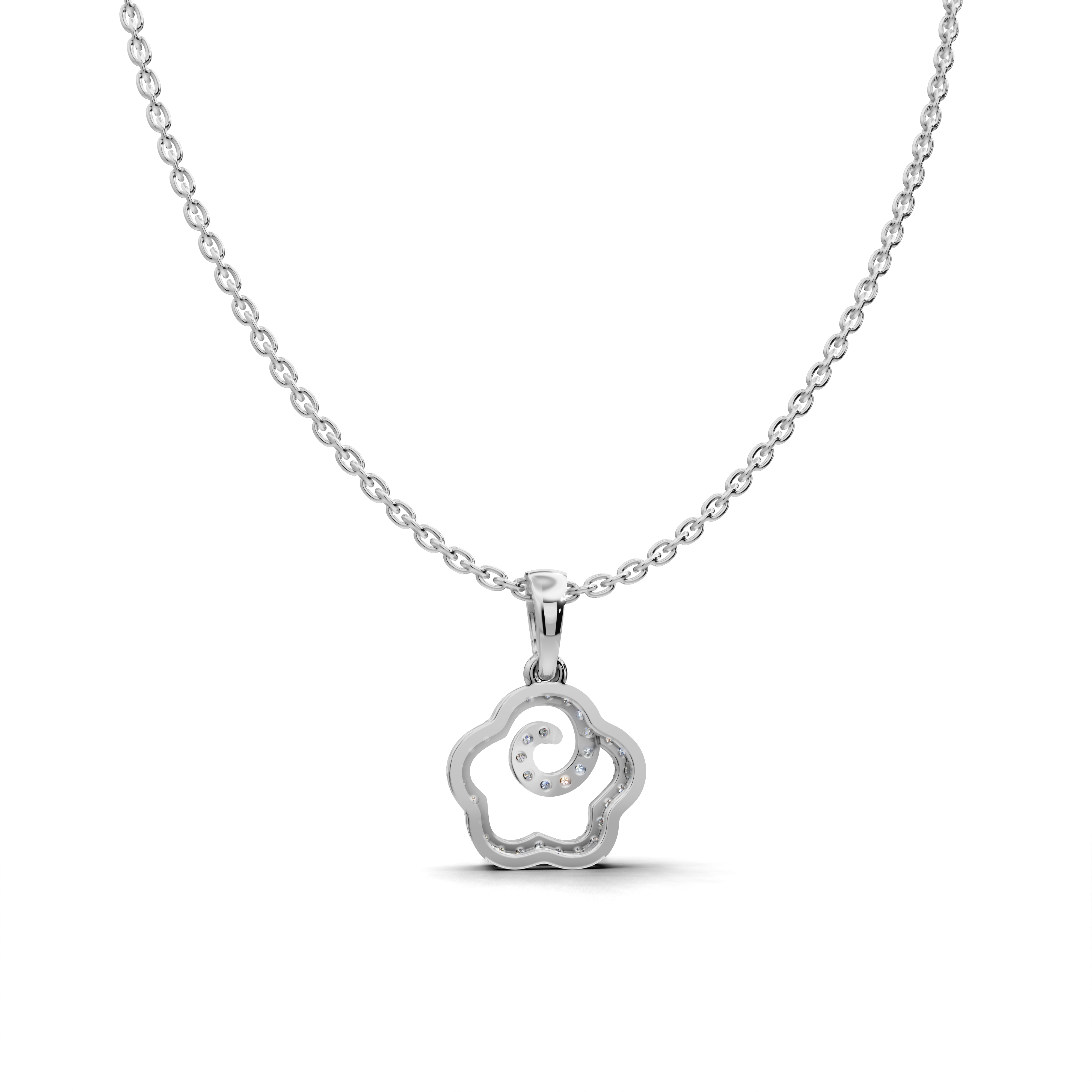 Rose pendant - LWPD-0334