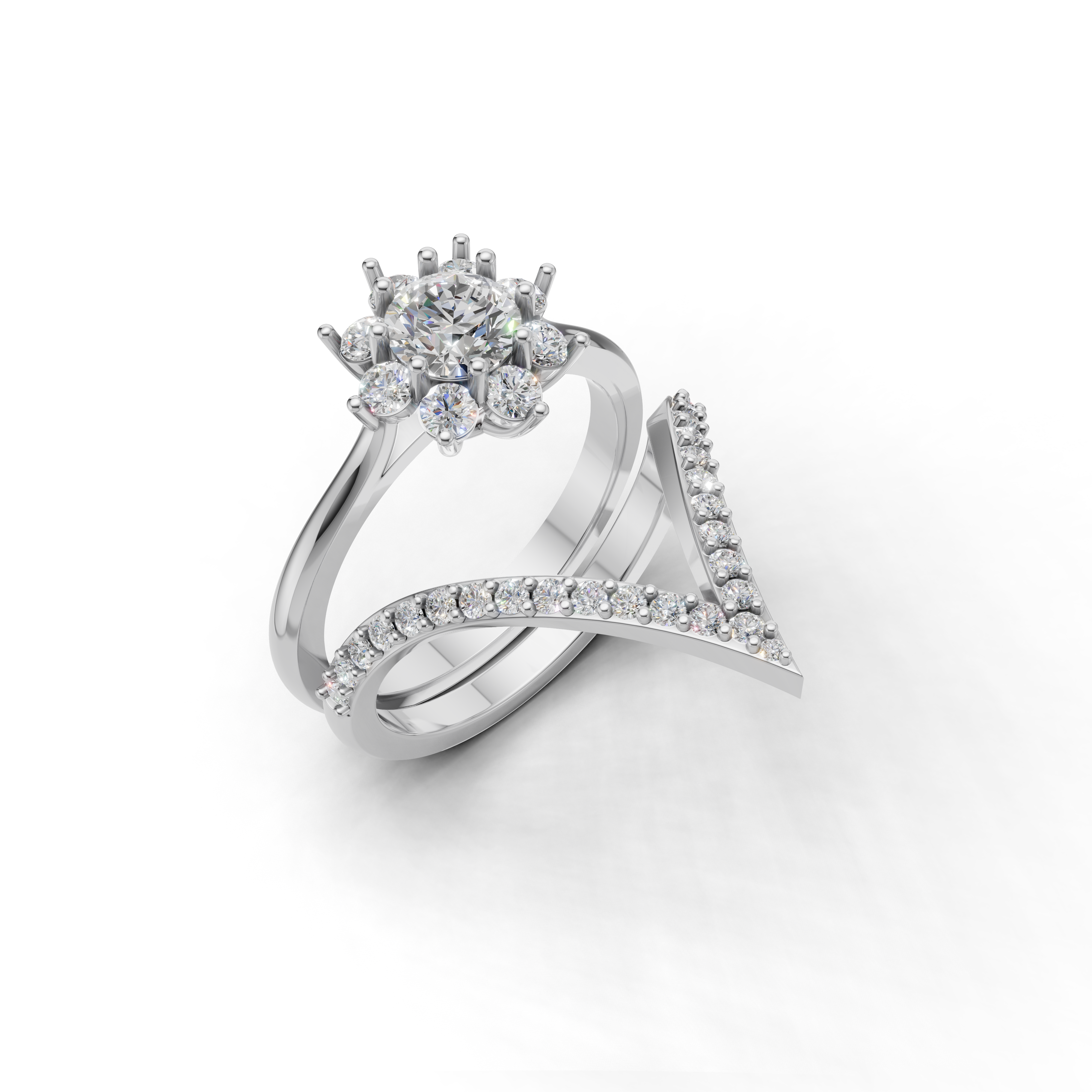 Stunning Bridal Ring - SOLR-0544