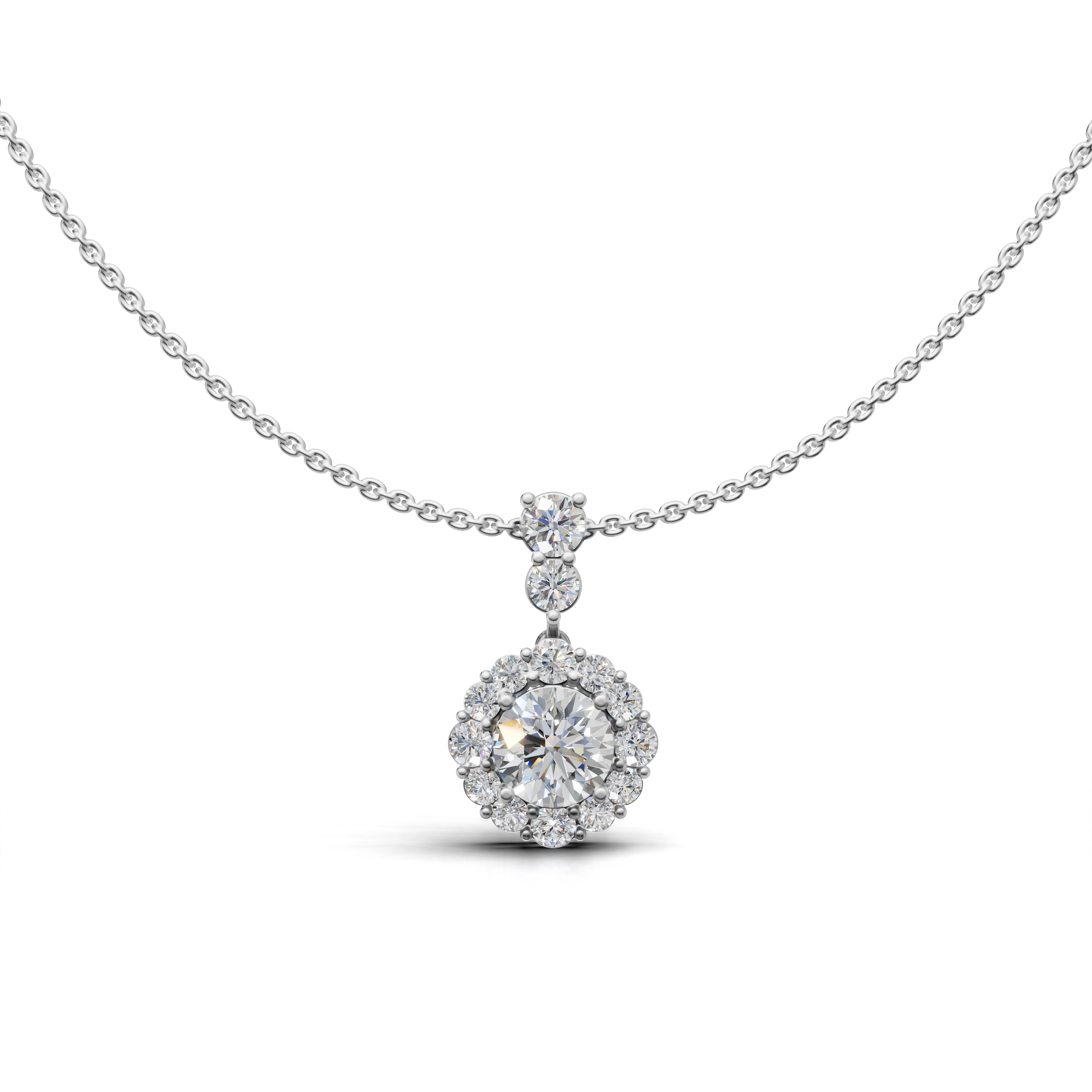 Stunning diamond Pendant necklace