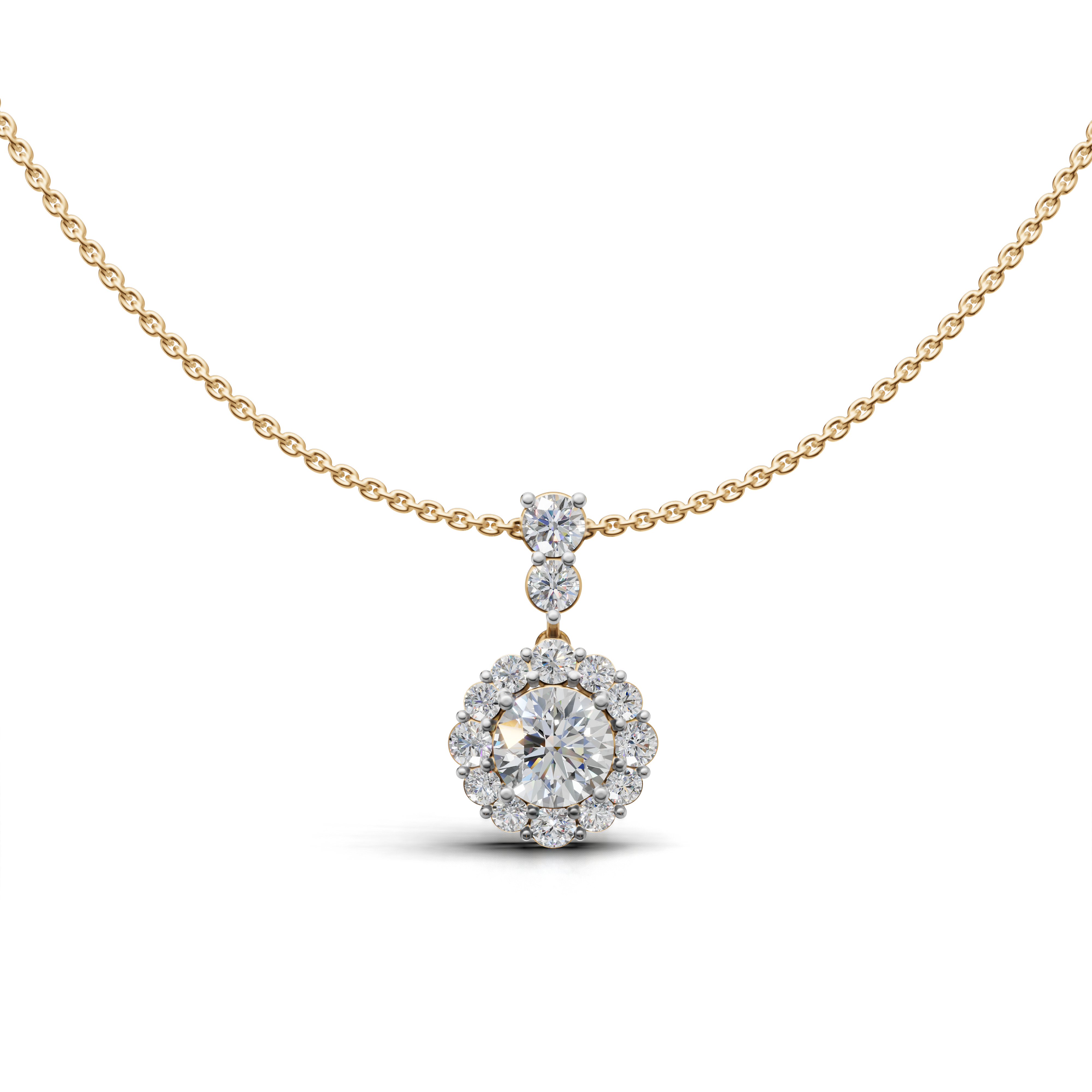 Stunning diamond Pendant necklace