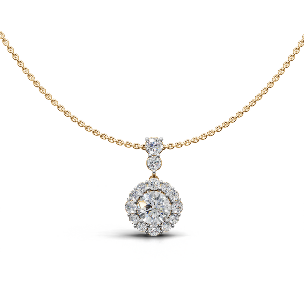 Stunning diamond Pendant necklace
